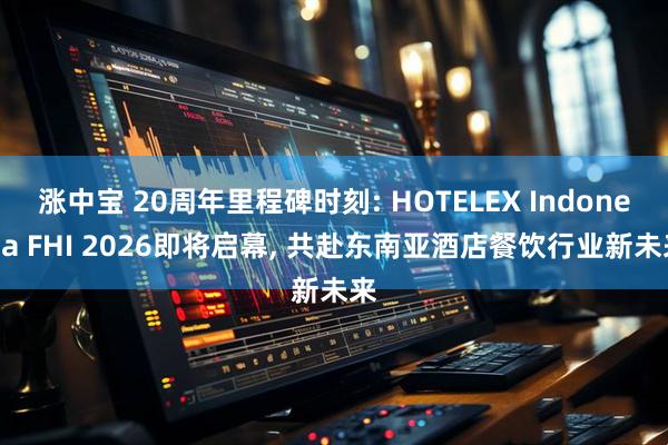 涨中宝 20周年里程碑时刻: HOTELEX Indonesia FHI 2026即将启幕, 共赴东南亚酒店餐饮行业新未来